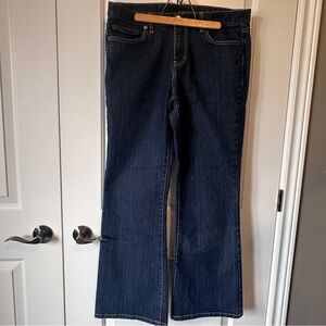 Calvin Klein Jeans Indigo Wide-Leg Flare Jeans